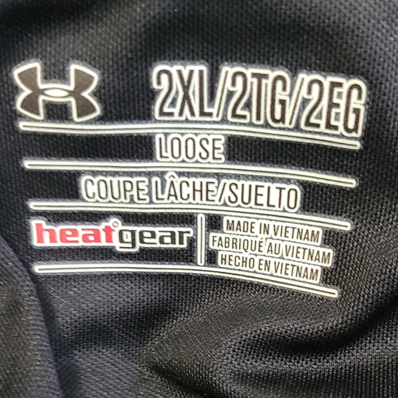 (844) Under Armour Men's Xavier University Polo Shirt, Size: 2XL Color Black - Picture 10 of 16